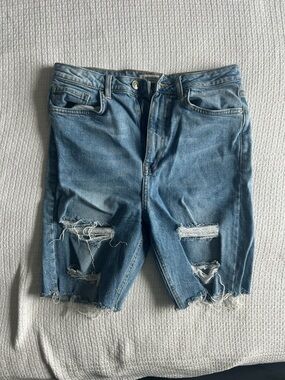 Forever 21 Light Blue Denim Shorts